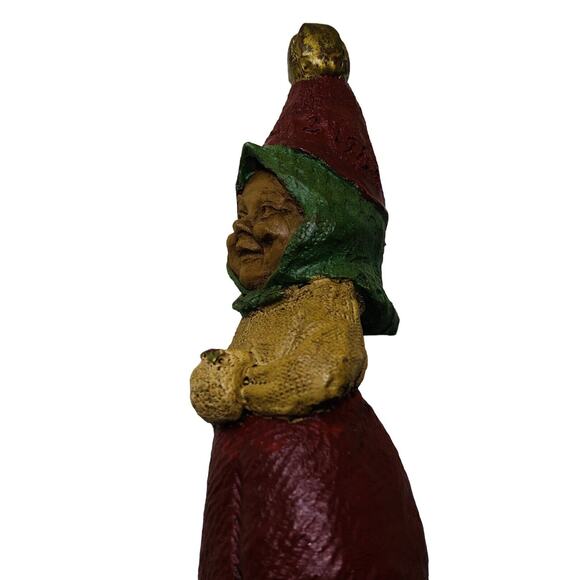Cairn Studio Tom Clark Wood Spirit Gnome L-2 JINGLE SERIES 4" 1986 Vtg Figurine - Picture 5 of 9